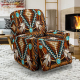 Powwow Storegb nat00023 04 pattern native american 40 recliner slip cover