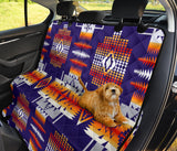 GB-NAT0004 Purple Pattern Native American Pet Seat Cover