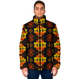 GB-NAT00720-06 Pattern Native 3D Men's Padded Jacket