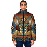 Powwow Storegb nat00057 02 southwest blue mens padded jacket