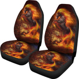 Powwow Store csc 0002 fire horse native car seat covers