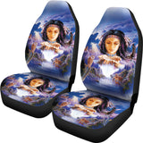 Powwow Store gb nat00442 girl animals car seat covers