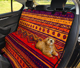 GB-NAT00576 Pattern Color Orange Pet Seat Cover