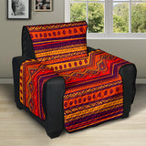 GB-NAT00576 Pattern Color Orange 28" Chair Sofa Protector