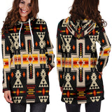 Powwow Store gb nat00062 01 black tribe design native american hoodie dress