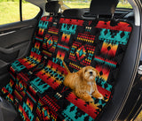 GB-NAT00046-02 Black Native Tribes Pattern Native American Pet Seat Cover
