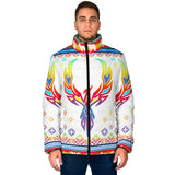 Powwow Storegb nat00067 phoenix rising mens padded jacket