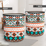 Powwow Store gb nat00152 border design patterns laundry basket