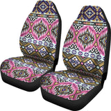 Powwow Storecsa 00039 pattern pink native car seat cover