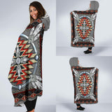 Naumaddic Arts Native American Hooded Blanket