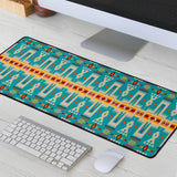 Powwow Store gb nat00062 05 turquoise tribe design native american mouse mat