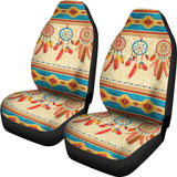 GB-NAT00524 Feather Dream Catchers Car Seat Covers