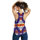 Powwow Store gb nat0004 purple pattern native american womens racerback tank