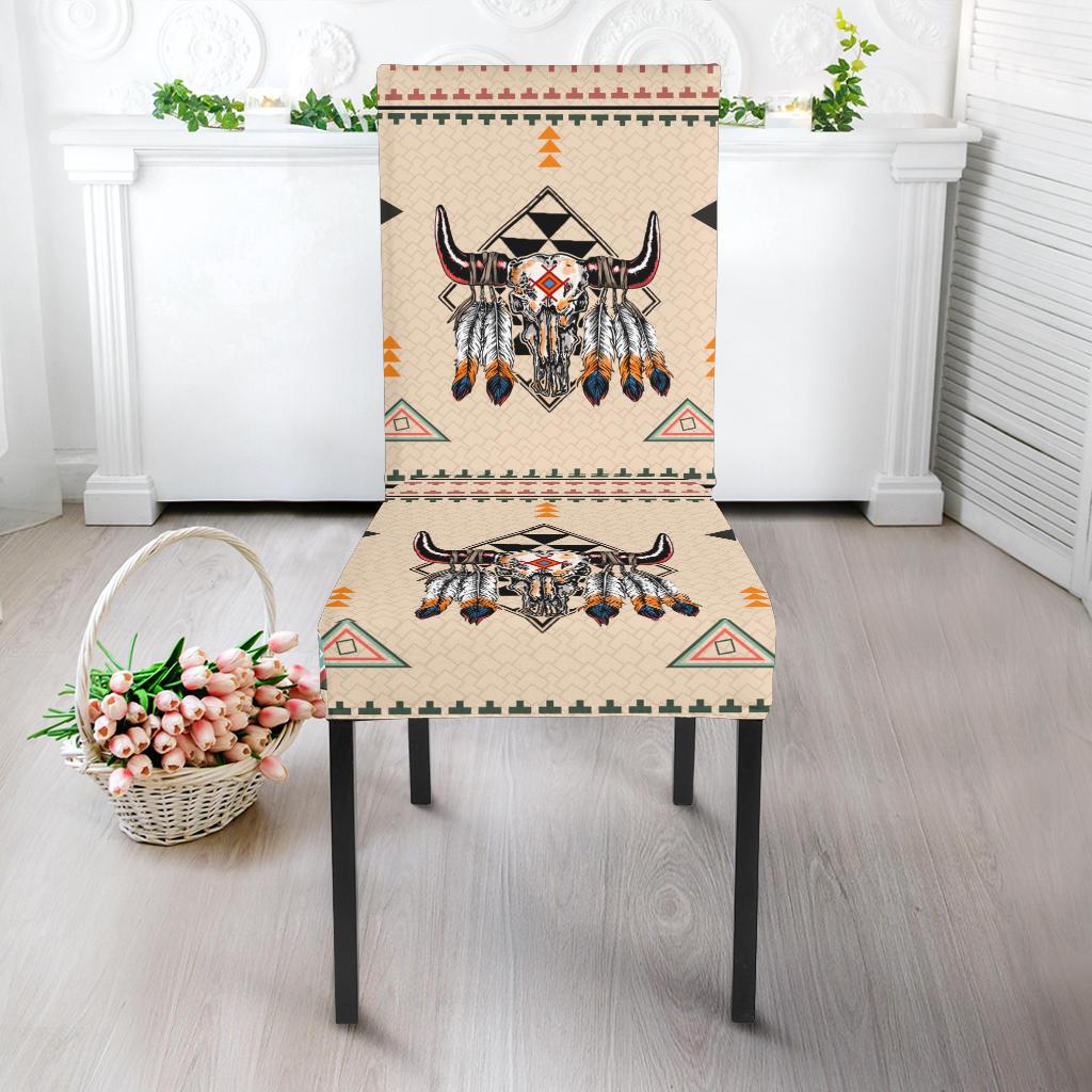 Native Chair Covers Pride Bison Native American Dining Chair Slip Cover – Powwow Store