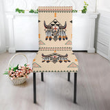 Pride Bison Native American Dining Chair Slip Cover - Powwow Store