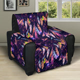 Purple Dreamcatcher Feather 28" Chair Sofa Protector