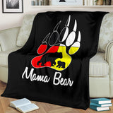 GB-NAT00126-BLAN01 Mama Bear Medicine Wheels Native American Blanket