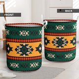 Powwow Store gb nat00408 aztec geometric pattern laundry basket