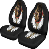 Wolf Dreamcatcher Native American Car Seat Cover no link