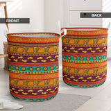 Powwow Store gb nat00590 pattern full color laundry basket