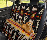 GB-NAT00062-01 Black Tribe Design Native American Pet Seat Cover
