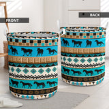 Powwow Storelb0028 pattern native american laundry basket