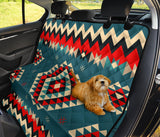 Powwow Store gb nat00415 ethnic geometric red pattern pet seat cover