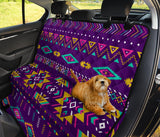 GB-NAT00549 Purple Pattern Native Pet Seat Cover