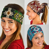 Indigenous Design Green Native American Bandana 3-Pack New