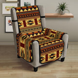 Powwow Store gb nat00507 brown ethnic pattern native 23 chair sofa protector