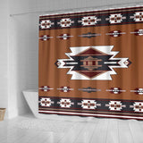 Native Temple Shower Curtain