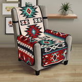 Powwow Store gb nat00370 geometric red pattern 23 chair sofa protector