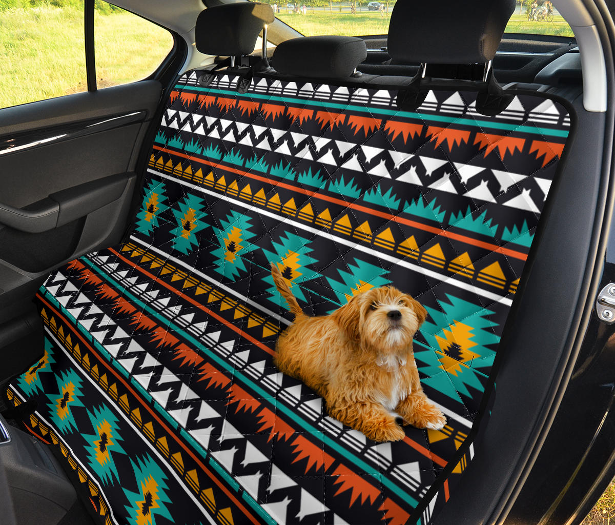 GB-NAT00605 Geometric Ethnic Pattern Pet Seat Cover