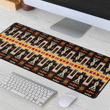 Powwow Store gb nat00062 01 black tribe design native american mouse mat