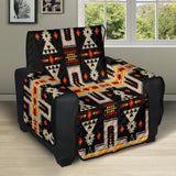 Black Tribe Design Native American 28" Recliner Sofa Protector