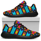 Native American Light Pattern Sport Sneakers - Powwow Store