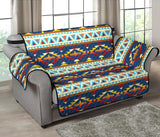 Blue Pattern Native American Chair Sofa Protector - ProudThunderbird