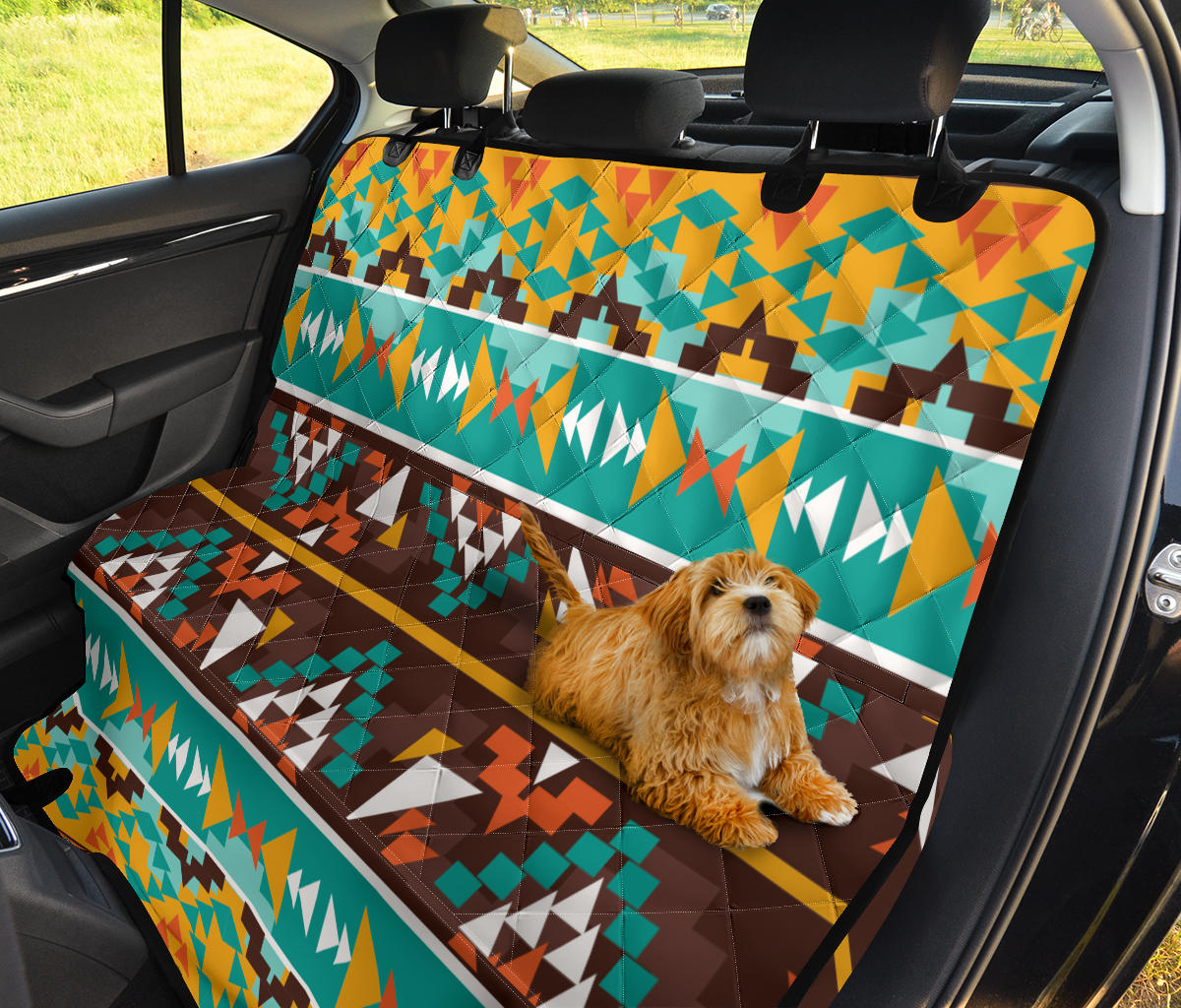 GB-NAT00579 Seamless colorful Pet Seat Cover