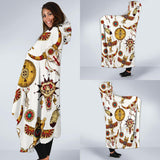 Symbol Native American Style Hooded Blanket