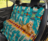 GB-NAT00062-05 Turquoise Tribe Design Native American Pet Seat Cover