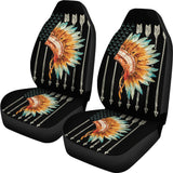 Powwow Store headdress flag car seat covers