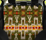 GB-NAT00062-12 Green Tribe Design Native American Pet Seat Cover