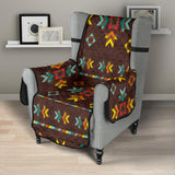GB-NAT00600 Brown Pattern Native 23" Chair Sofa Protector