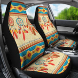 GB-NAT00524 Feather Dream Catchers Car Seat Covers