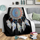 Mandala Native American Style Premium Blanket - Powwow Store