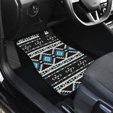 Powwow Store gb nat00607 ethnic seamless pattern front and back car mats set of 4