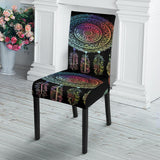 Mandala Dreamcatcher Native American Dining Chair Slip Cover