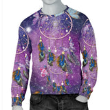 Purple Galaxy Dreamcatcher Native American 3D Sweatshirt