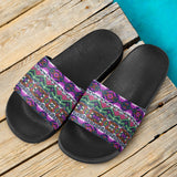 Pattern Native American Slide Sandals 11