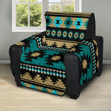 Powwow Storegb nat00509 green ethnic aztec pattern 28 recliner sofa protector